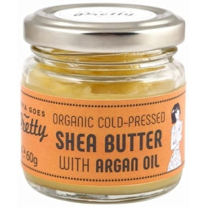 Shea butter with argan oil, organic cold-pressed